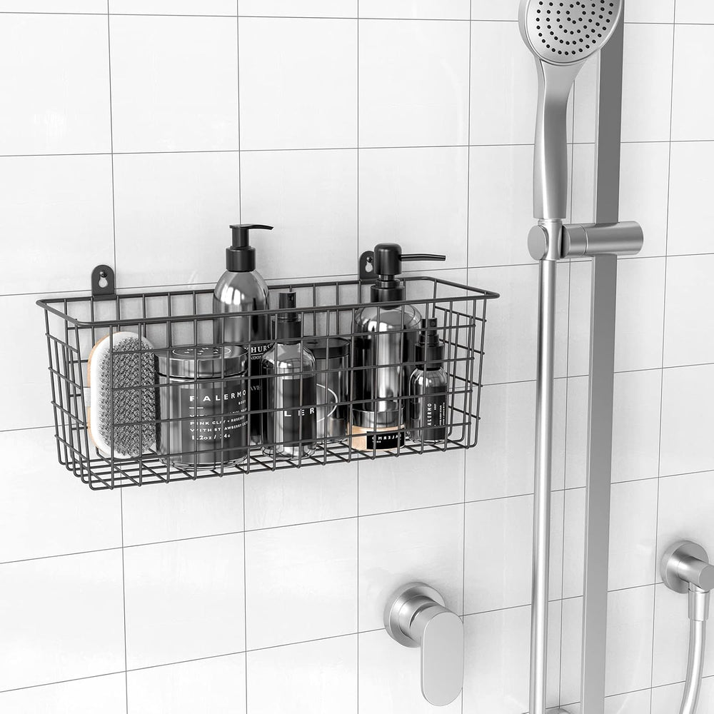 MaraFansie Extra Large Hanging Wall Basket 4-Pack Wall Mounted Wire Basket Ca...