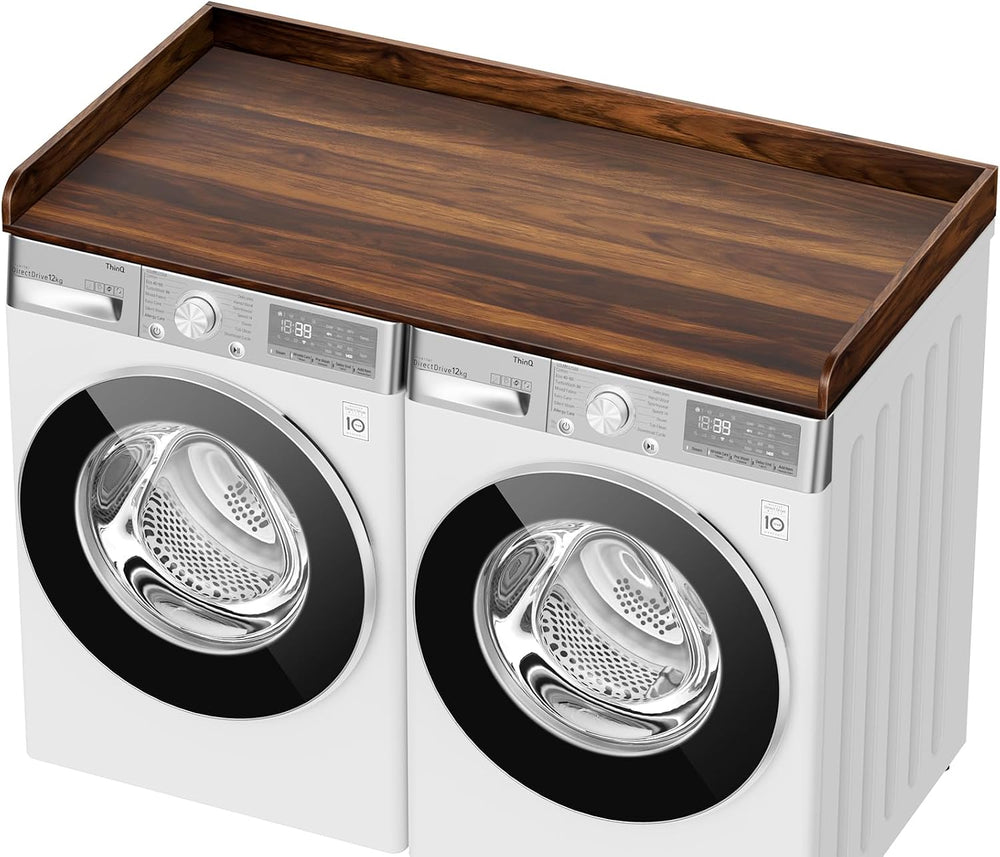 Washer Dryer Countertop, 27.5" D x 54" W Washer and Dryer Topper Co...