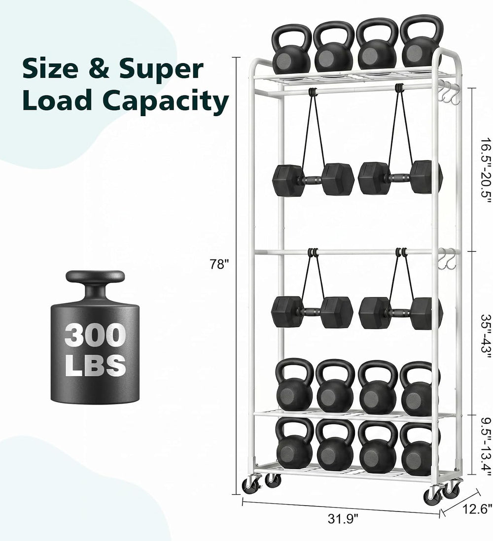Luxspire Clothes Rack 3-Tier Portable Freestanding Closet with Shelves