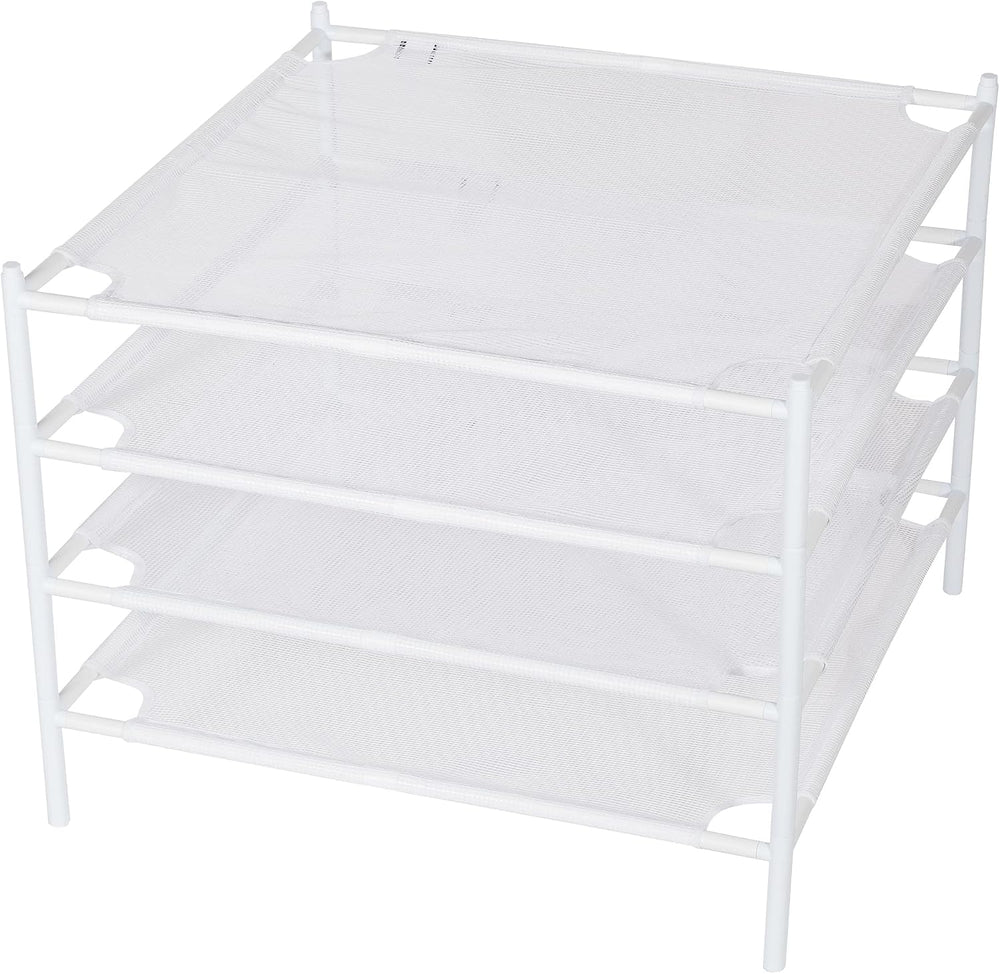 Sweater Drying Rack, 4-Pack Stackable Flat Mesh Clothes Drying Rack