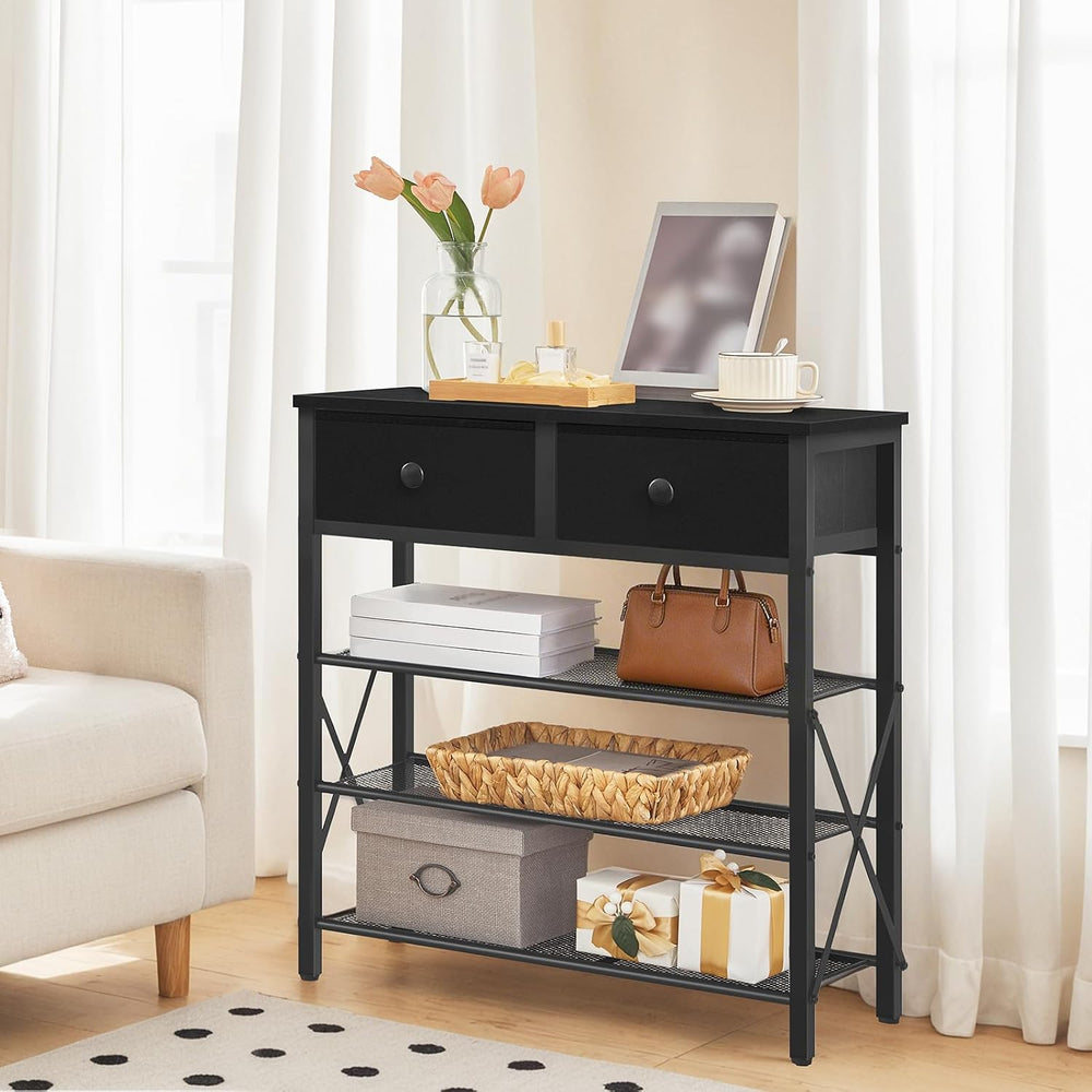 YATINEY 4 Tier Shoe Rack, Large Capacity Shoe Storage Organizer, Metal Shoe S...