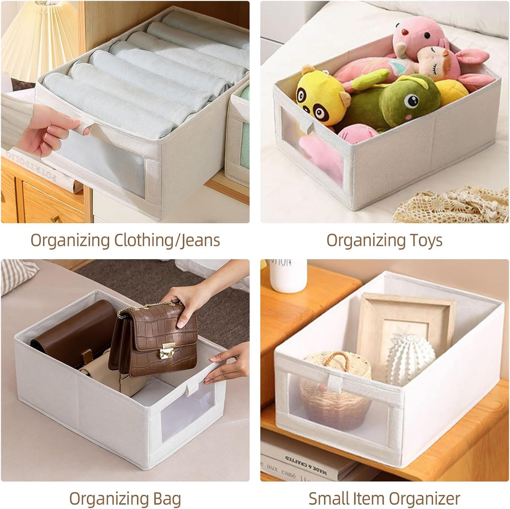 Linen Closet Organizers And Storage, 12 Pack Closet Storage Bins Linen Closet...
