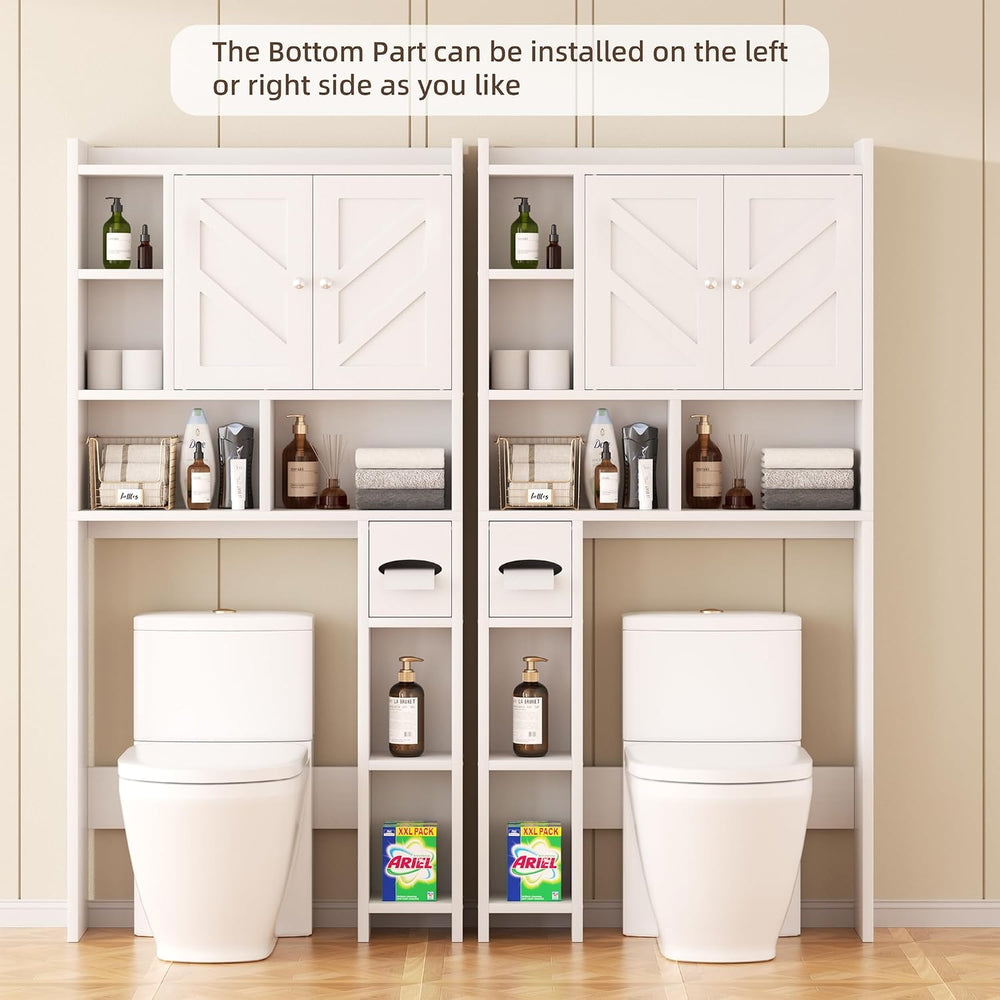 Shintenchi Over the Toilet Storage Cabinet, Bathroom Shelf Organizer