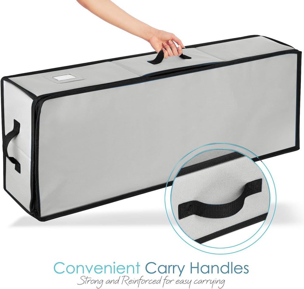 Hearth & Harbor Wrapping Paper Storage Container - Christmas Storage Bag ...