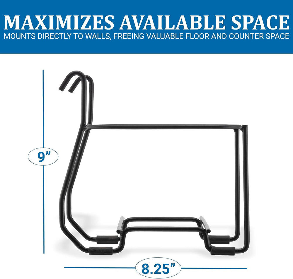San Jamar Kleen-Pail® Vinyl Coated Stainless Wire Wall-Mount Stand Only (for ...