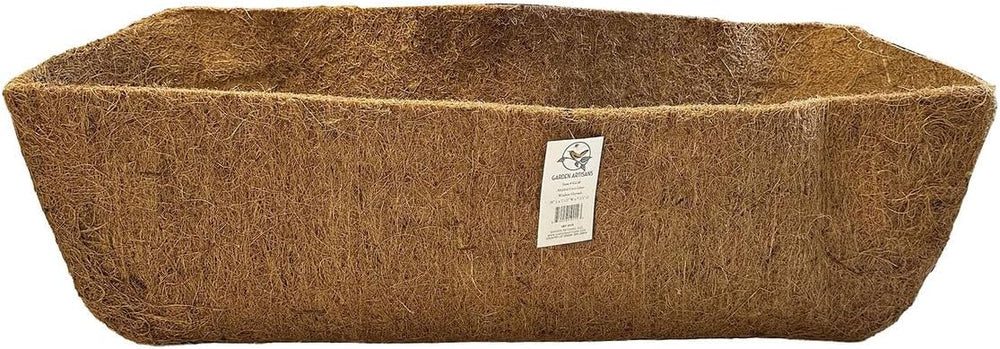 44 inch Long Molded Coco Fiber Liner for Window Hayrack Planters 44x10x10
