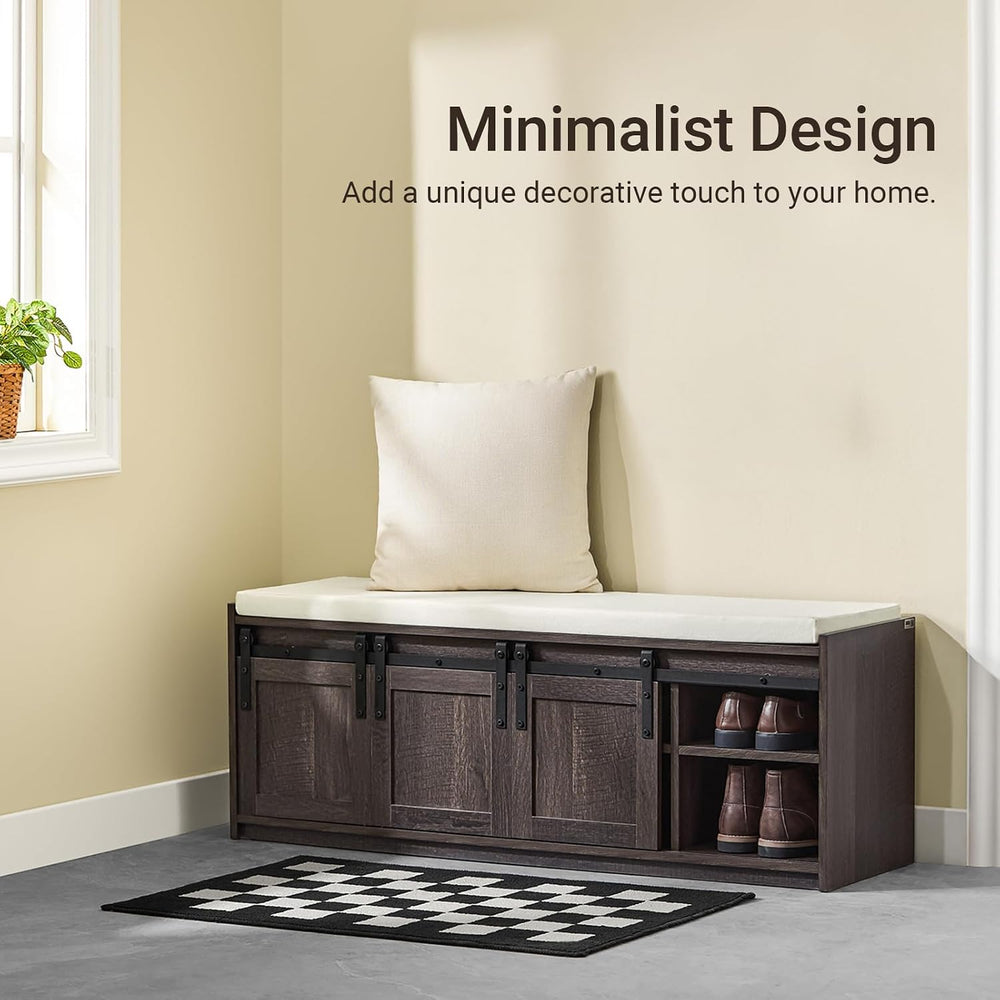 Haotian Entryway Shoe Storage Bench