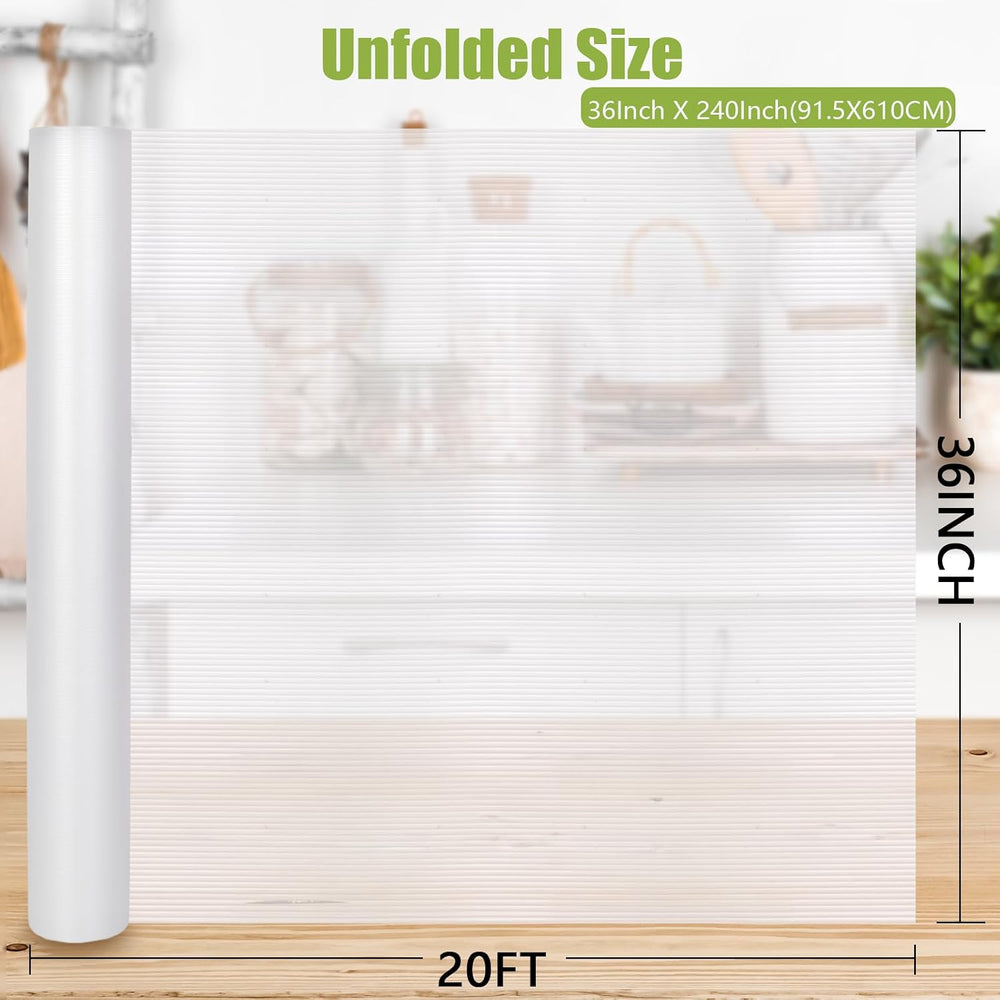 Shelf Liner 36 Inches Wide, Kitchen Cabinet Liner, Drawers Liner Non-Slip
