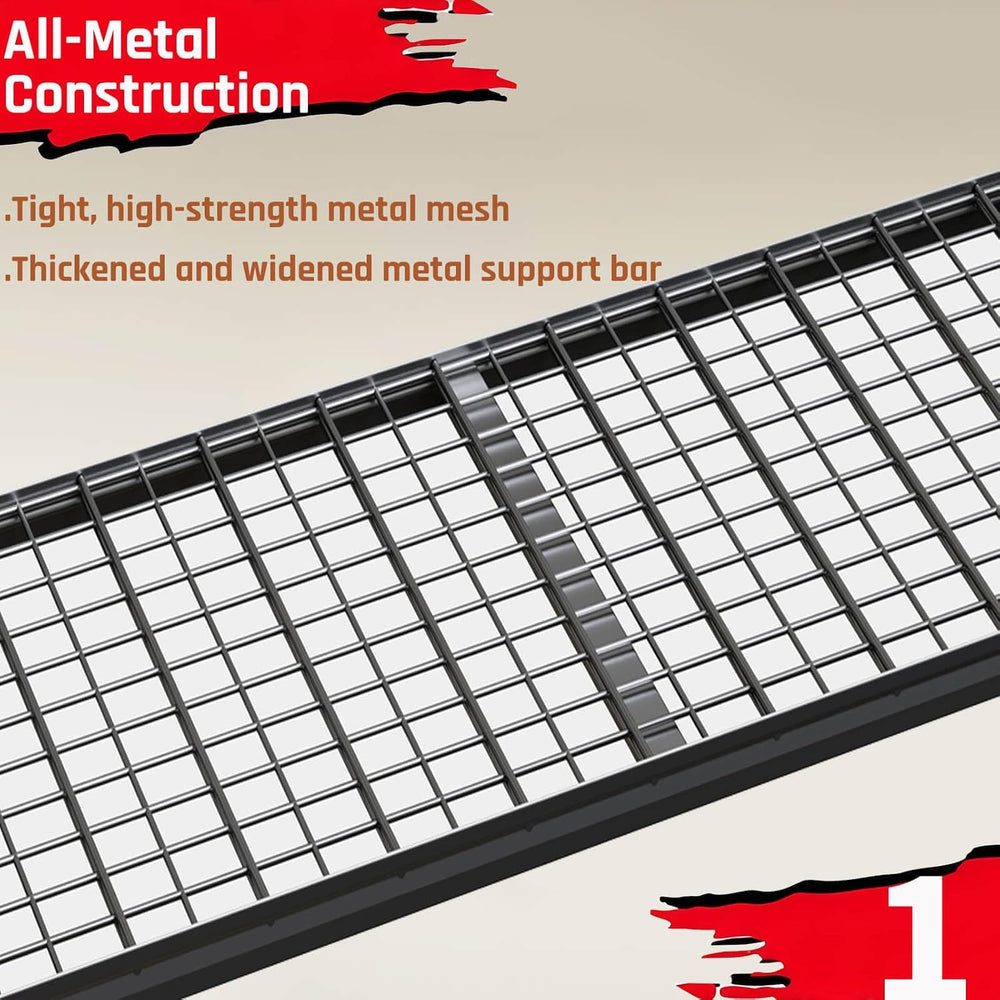 68" Wide Heavy Duty Garage Shelving Units, 5-Tier Deep Storage Shelves,B...