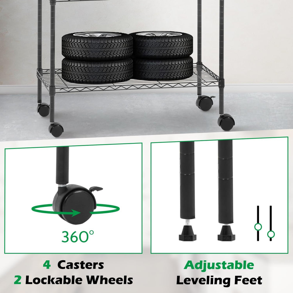 BestOffice 14"x30"x60" Commercial Storage Shelves Heavy Duty S...
