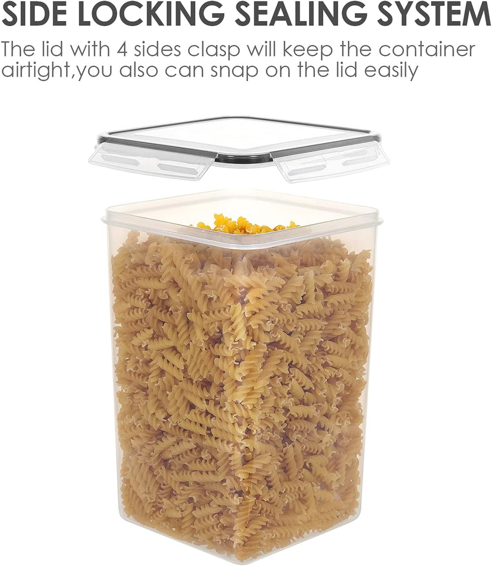 Vtopmart Extra Large Tall Airtight Food Storage Containers, 4 Pieces 5.9qt/6....