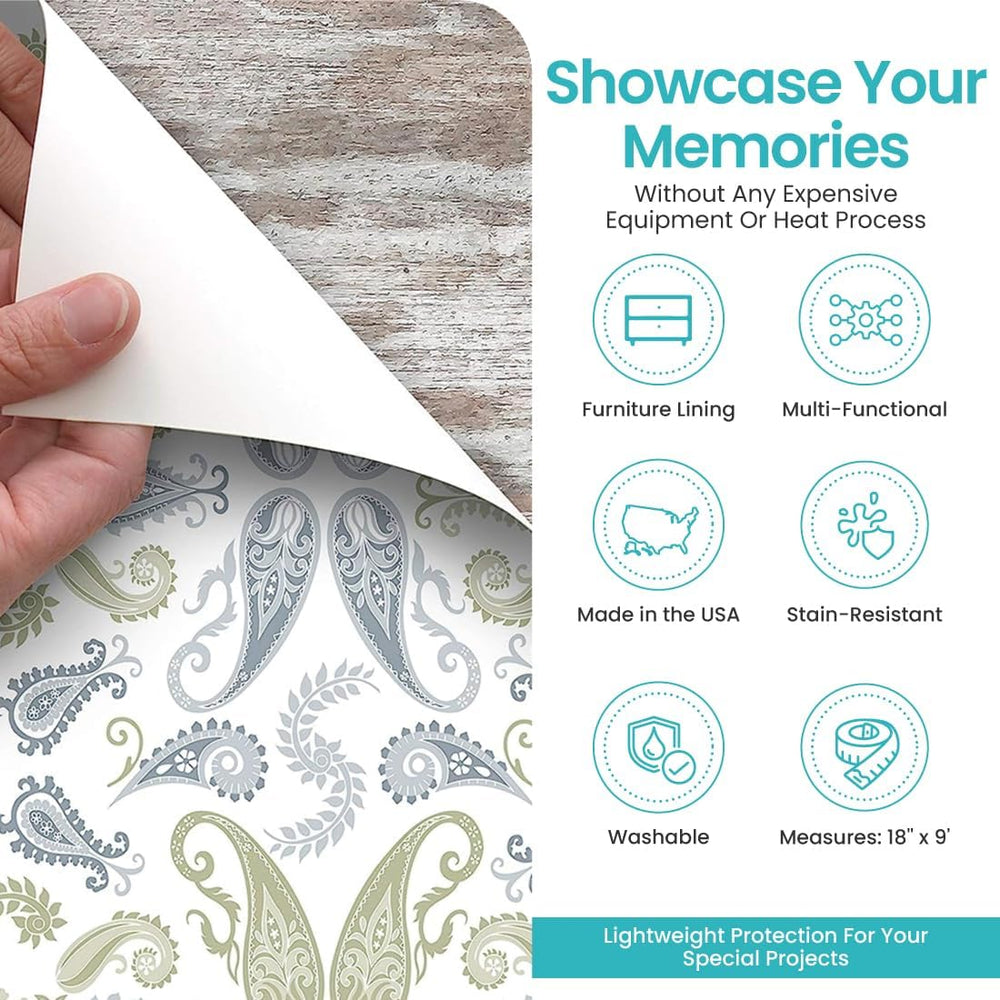 Con-Tact Brand Creative Covering, Self-Adhesive Shelf Liner, Multi-Purpose Vi...