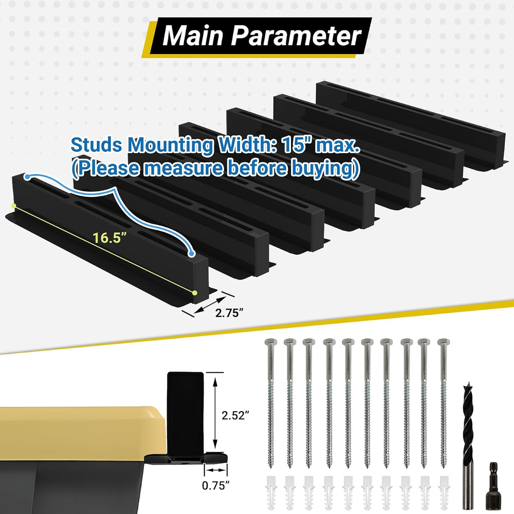 6-bin Overhead Garage Storage Rack, Ceiling Storage Racks