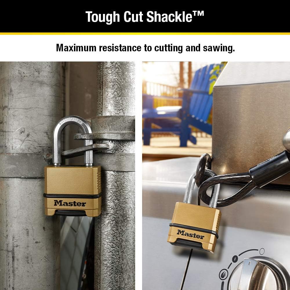 Master Lock Heavy Duty Weatherproof Padlocks Bundle | Master Lock ProSeries P...