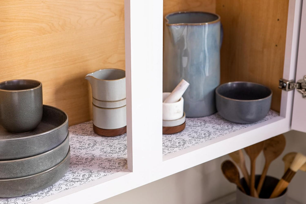 Smooth Top EasyLiner for Cabinets & Drawers, Easy to Install, Shelf Paper...