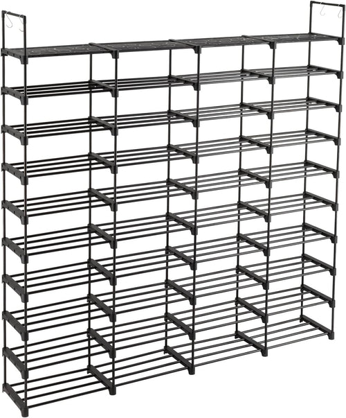 10-tier tall shoe rack - free standing large, main product view