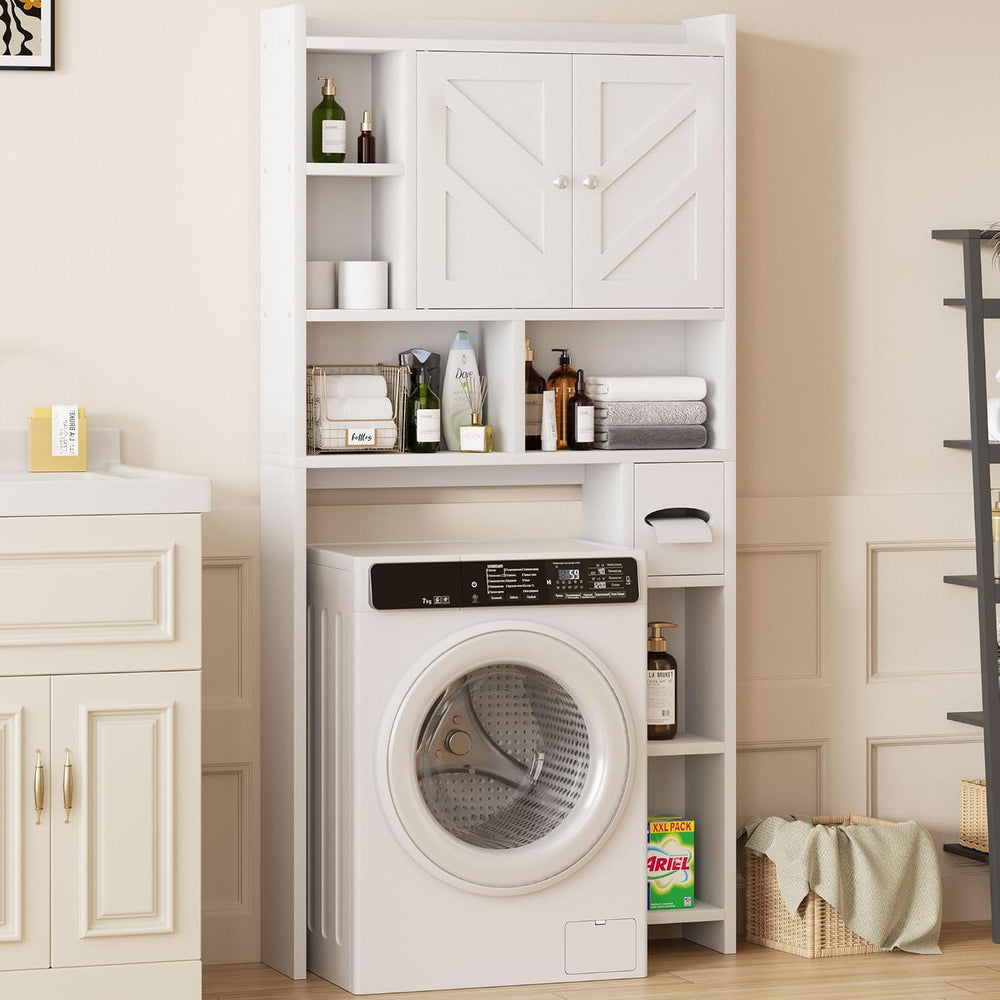 Shintenchi Over the Toilet Storage Cabinet, Bathroom Shelf Organizer