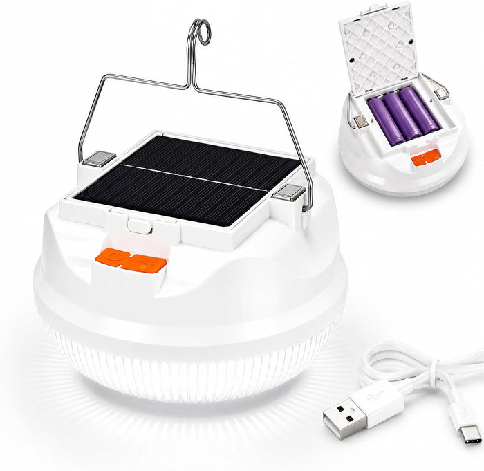 Solar Lantern Rechargeable for Camping,Power Outages & Emergencies