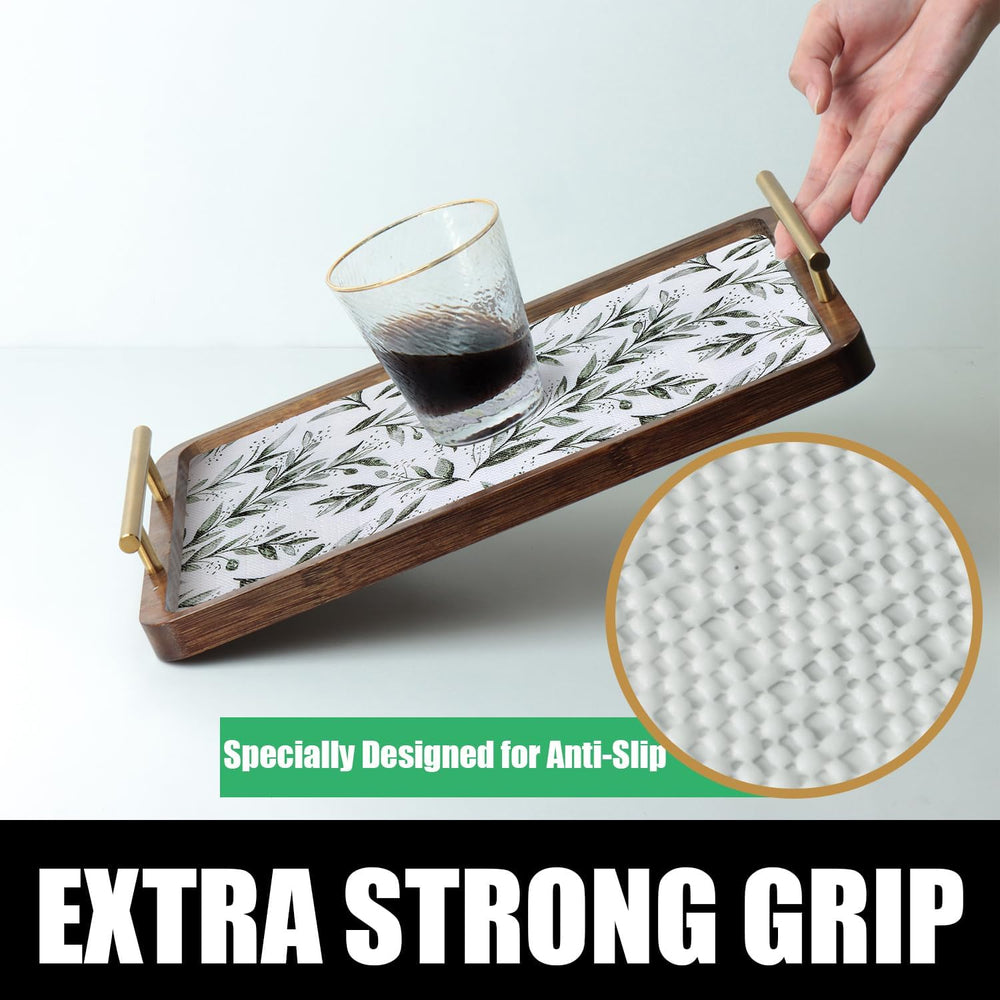 Shelf Liners 24IN x 10FT Non Adhesive and Strong Non-Slip