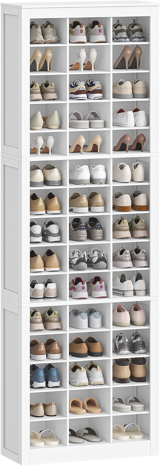 Hzuaneri Shoe Storage Cabinet, 45 Pairs Free Standing Closet Organizer