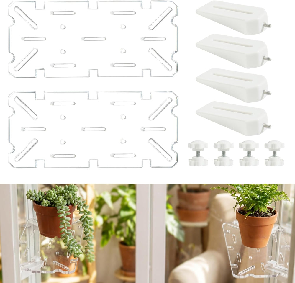 LUVCOSY 2 Pack Side Riser for IKEA Milsbo Tall & Wide Greenhouse Cabinet-...