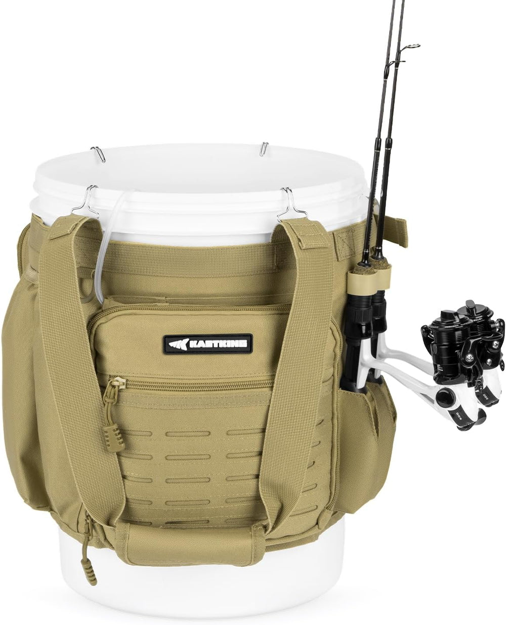 KastKing Karryall Fishing Bucket Organizer for 5 Gallon Bucket, Fishing Bag