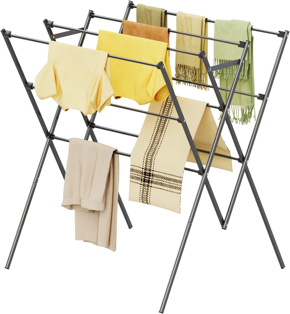 Extra Large Clothes Drying Rack Foldable Clothing Drying Rack 33" W x 37...