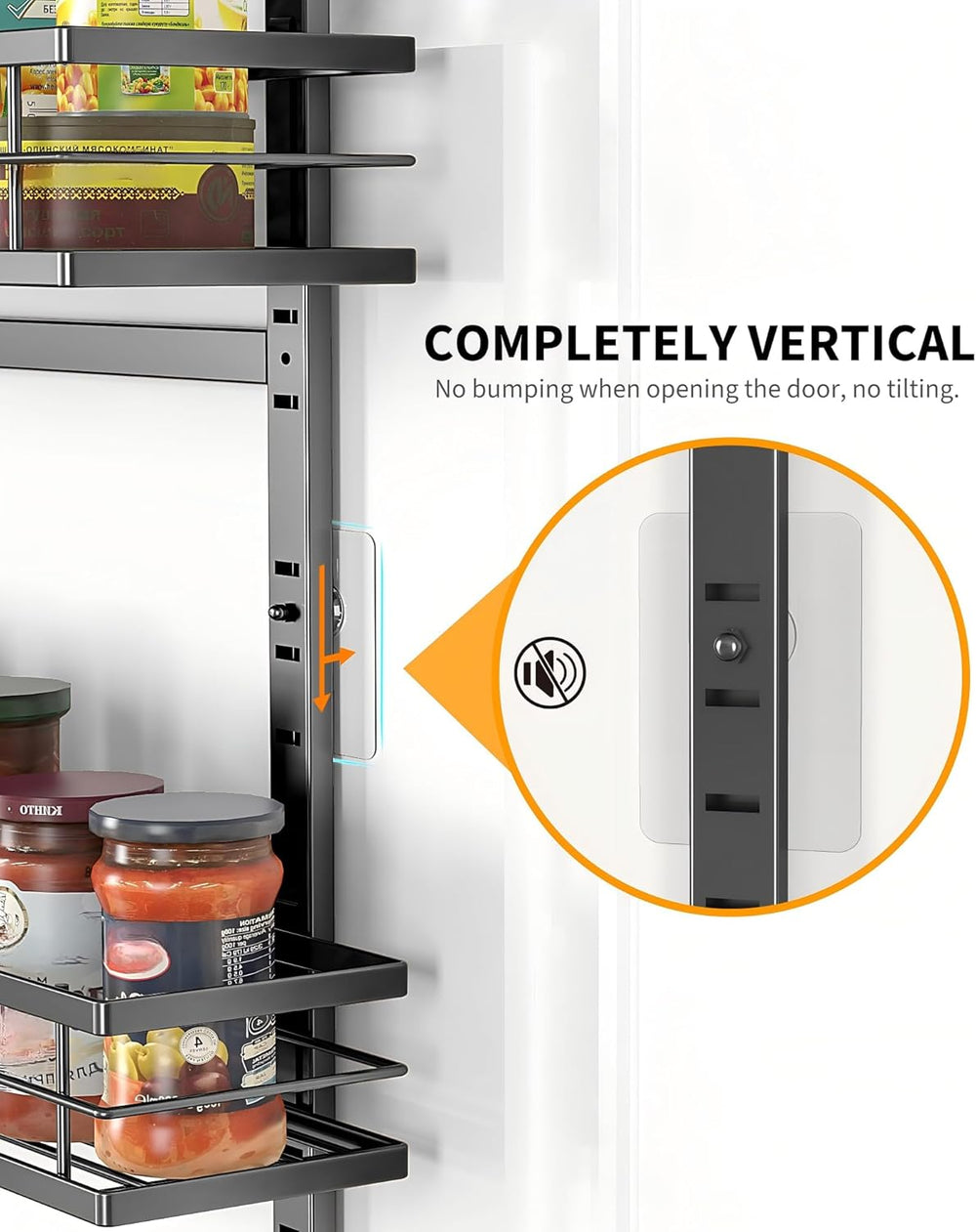Moforoco 9-Tier Over The Door Pantry Organizer, Pantry Organization and Stora...