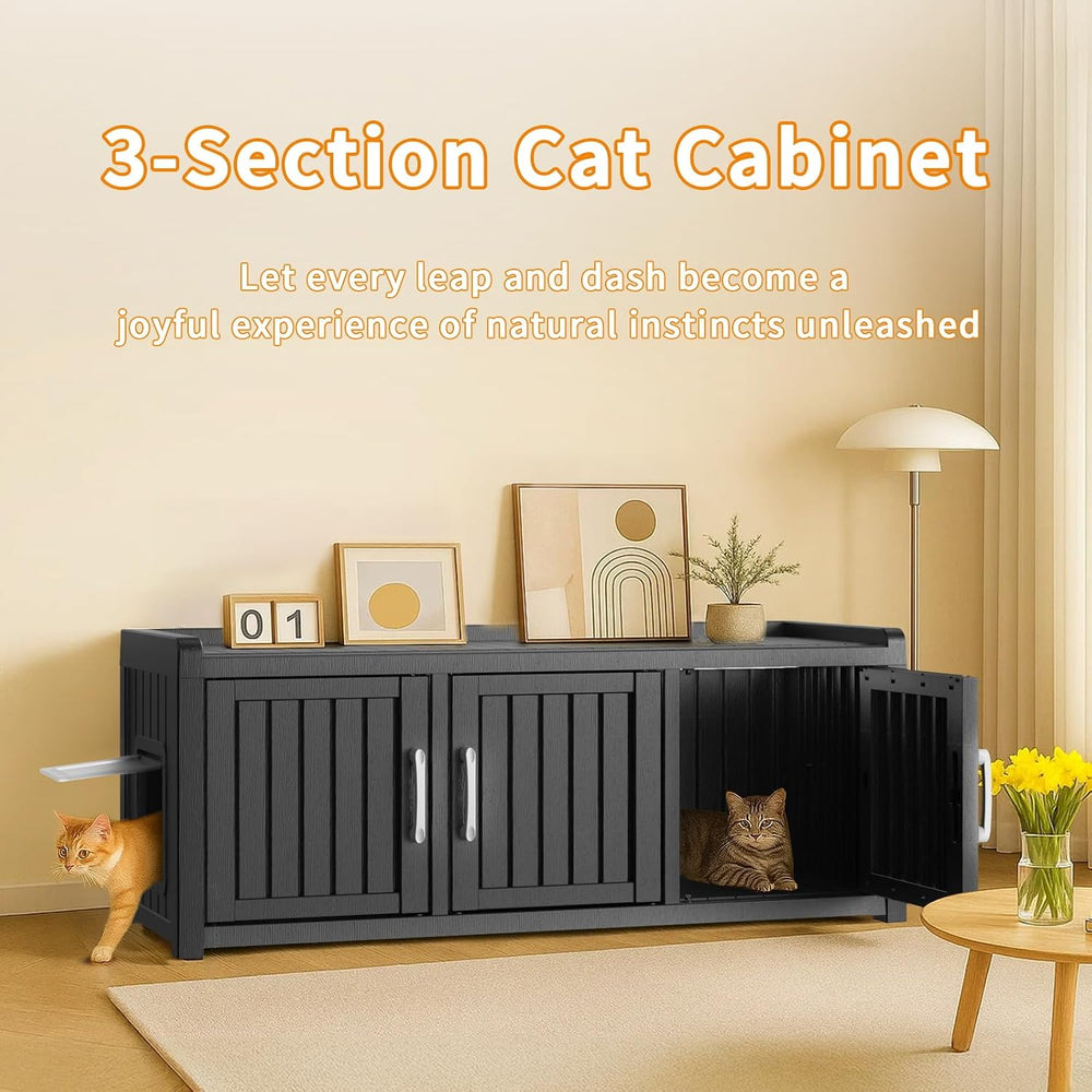 ROJIK Shoe Cabinet Waterproof UV-Resistant, Storage Bench Indoor Outdoor for ...