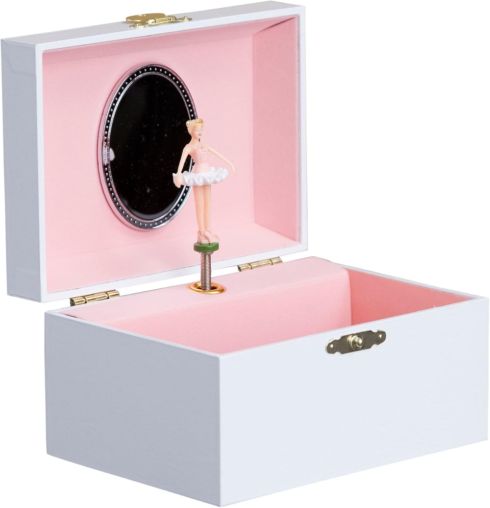 My Bambino Personalized Girls Jewelry Box | Elephant Ballerina Jewelry Box (P...
