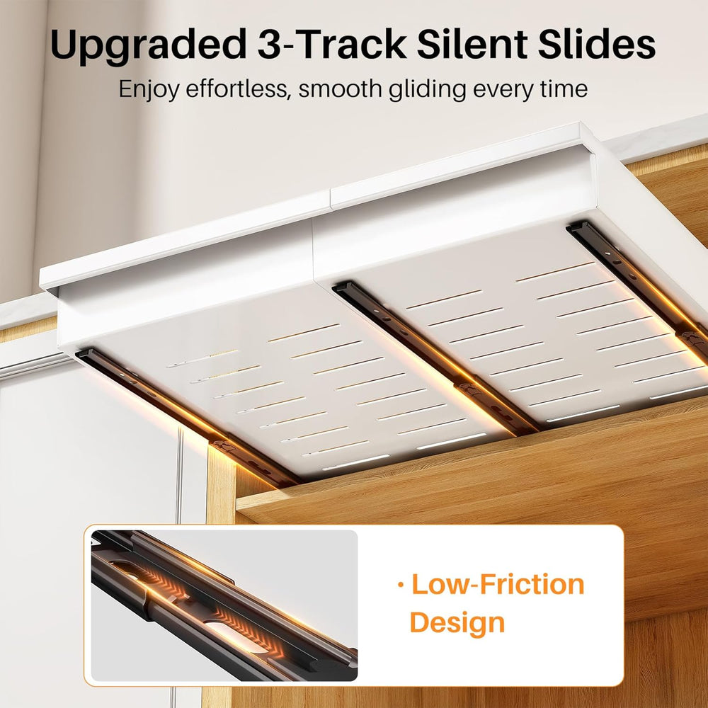 Pull out Cabinet Organizer, 1-Pack Expandable(13.6"-24") Silde out ...