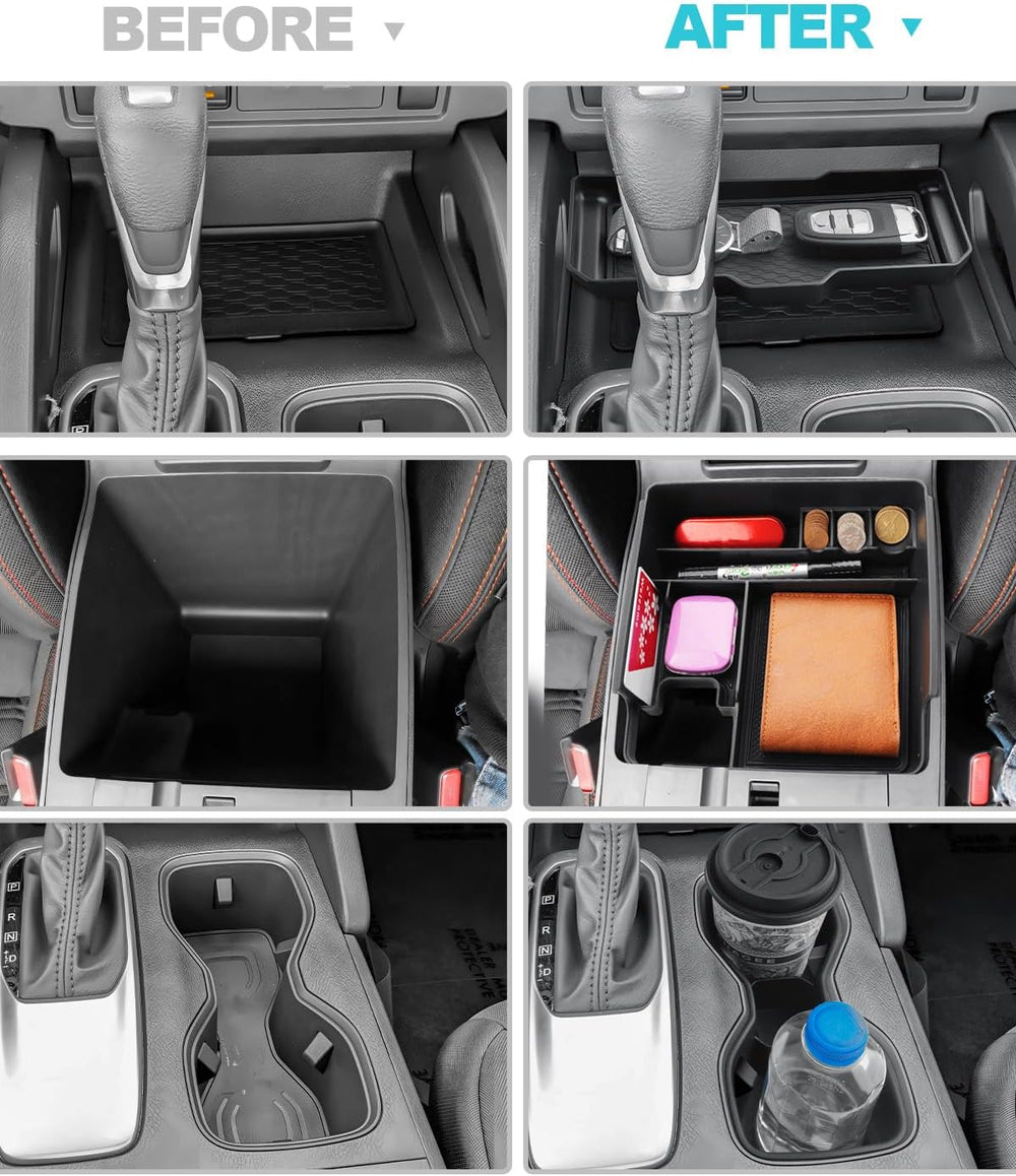 CDEFG 3Pcs for 2022-2026 Frontier Center Console Organizer Tray