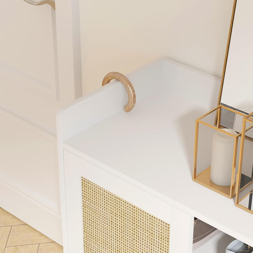 Shoe Rack,Shoe Storage,Rattan Shoe Cabinet for Entryway,Shoe Storage Cabinet ...