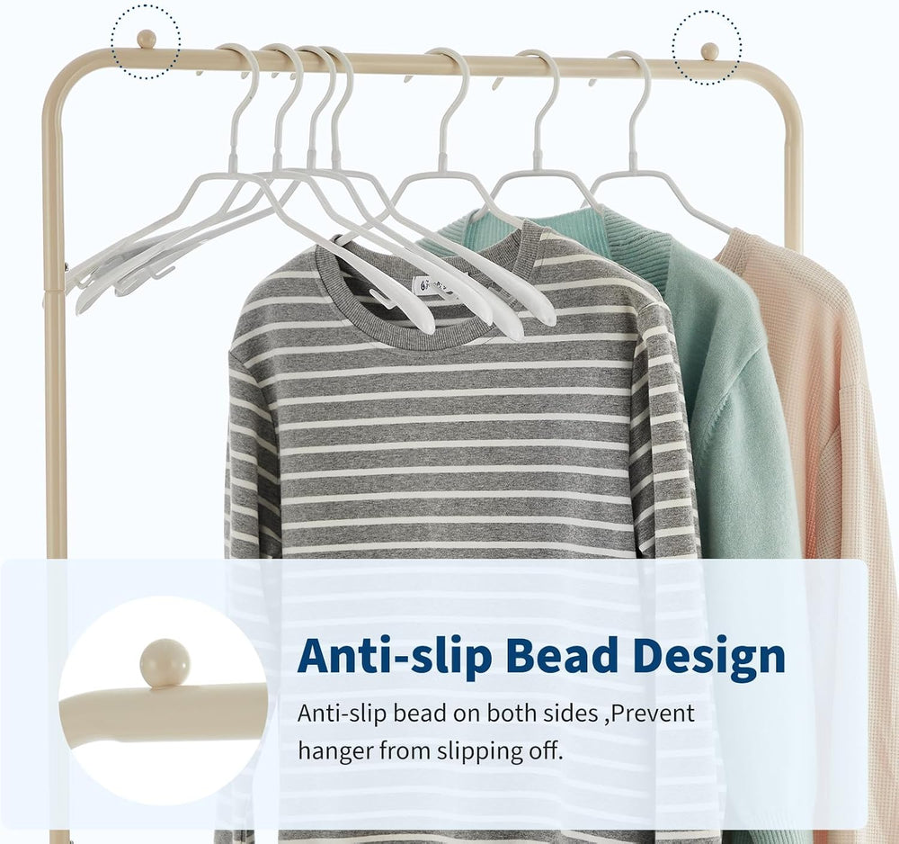 Laundry Cart with Hanging Clothes Rack, Rolling Laundry Cart with Storage Bas...