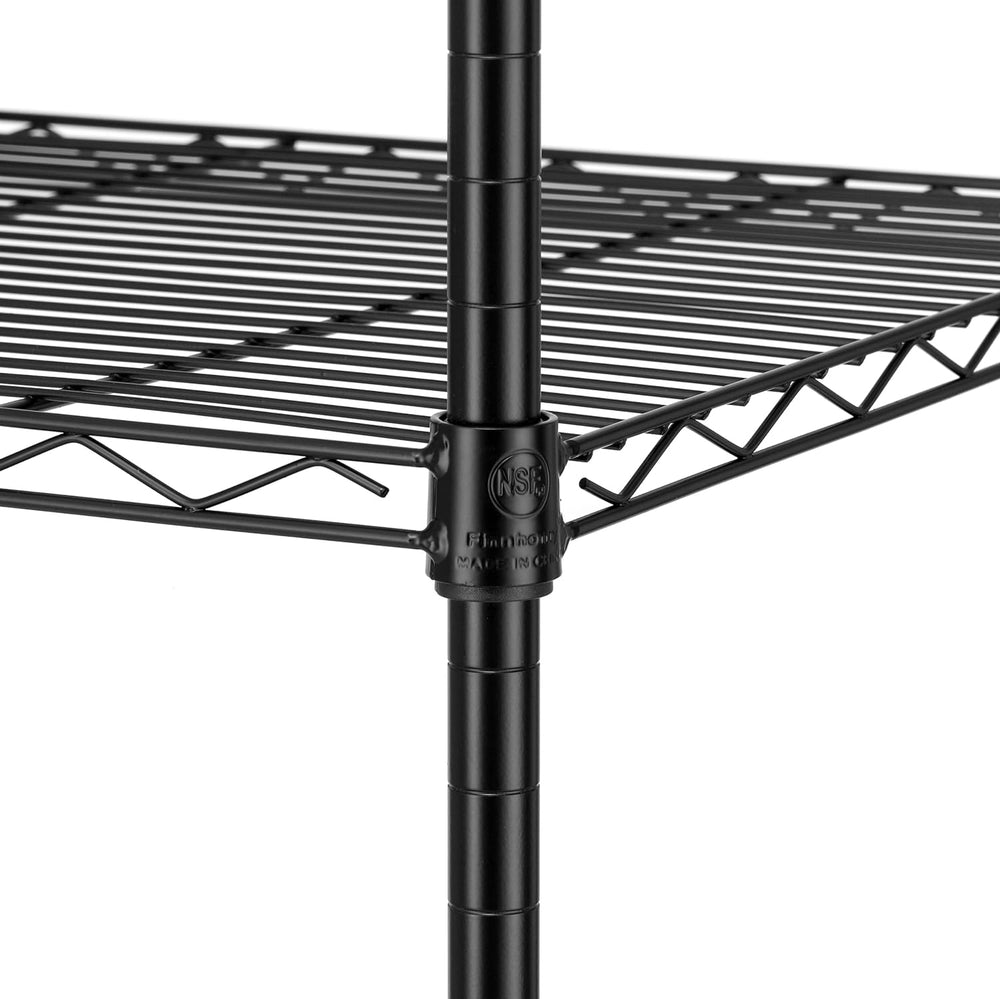 Finnhomy Heavy Duty 5 Tier Wire Shelving Unit, 18x18x59-inches 5 Shelves Stor...