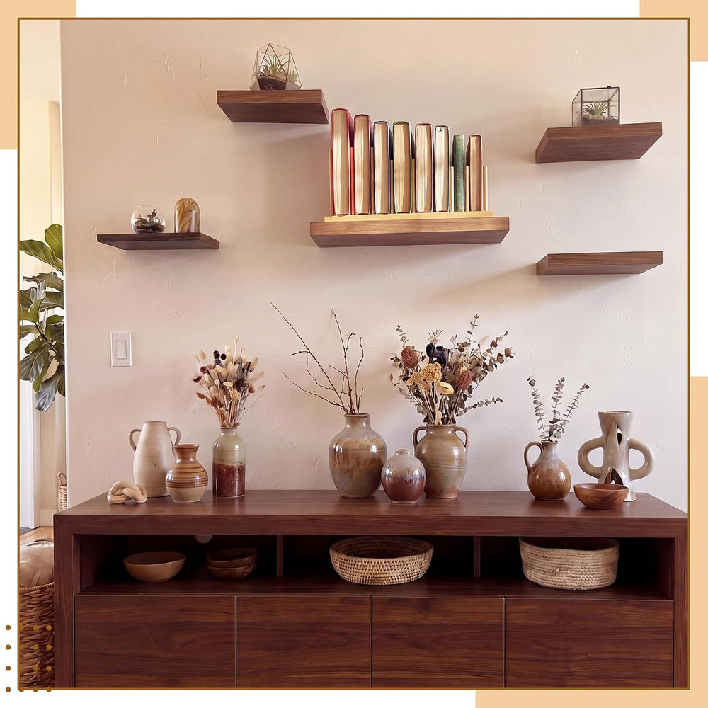 6 Widen Puzzle Rack Organizer, Wooden Jigsaw Display Stand Holder