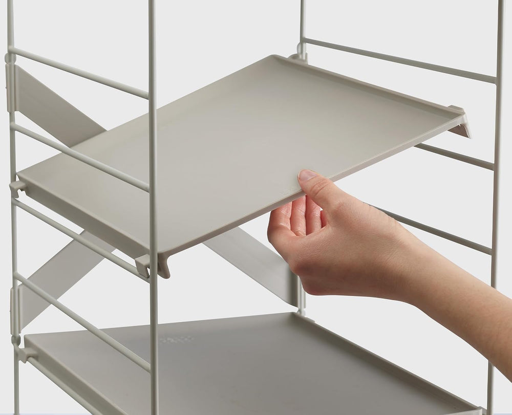 Joseph Joseph Level Adjustable Tier Shoe Rack Organizer, Durable Shelves and ...