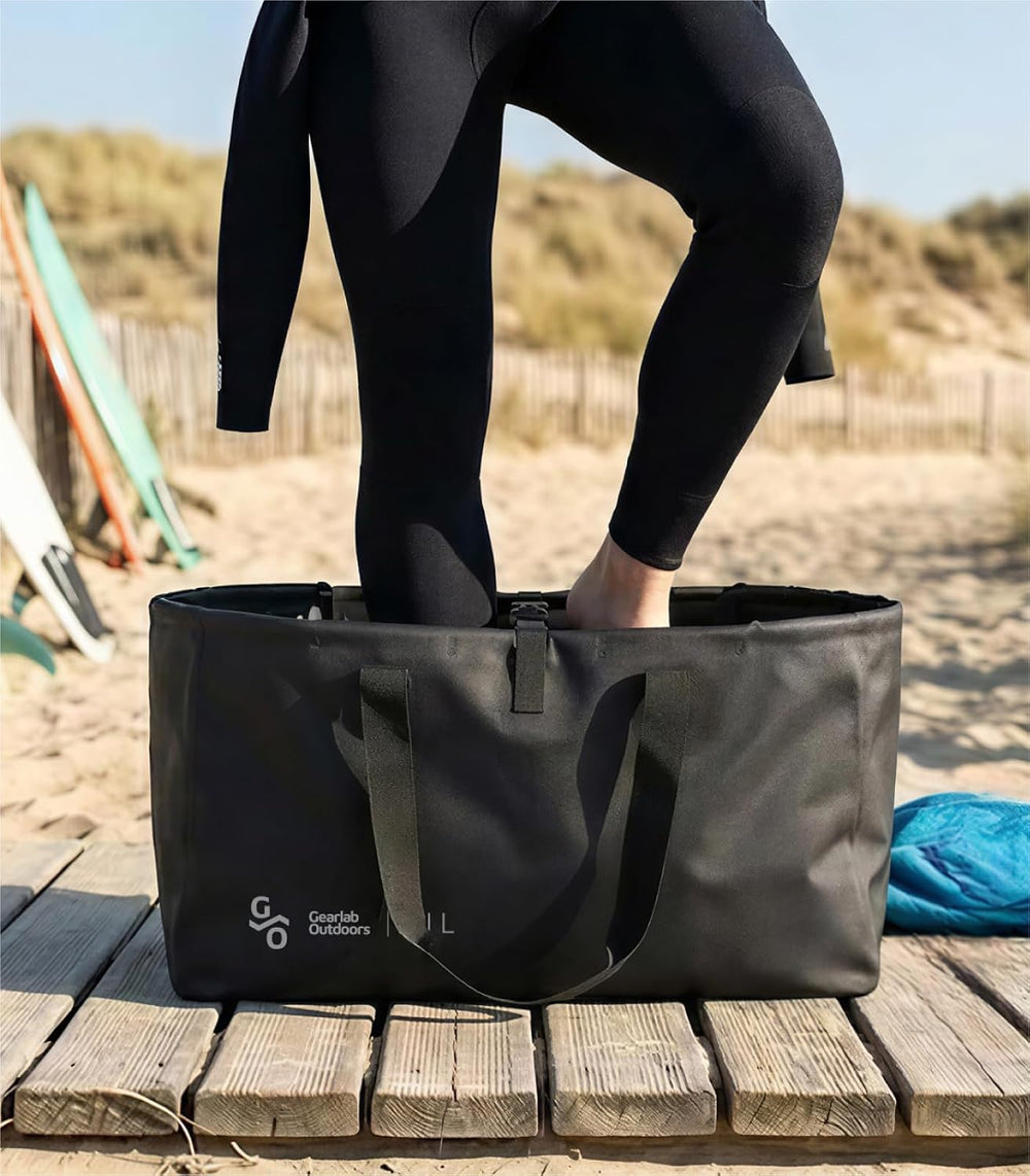 Gearlab Gear Tub - 71L Waterproof Heavy-Duty Gear Bag/Stand-Up Utility Tote f...