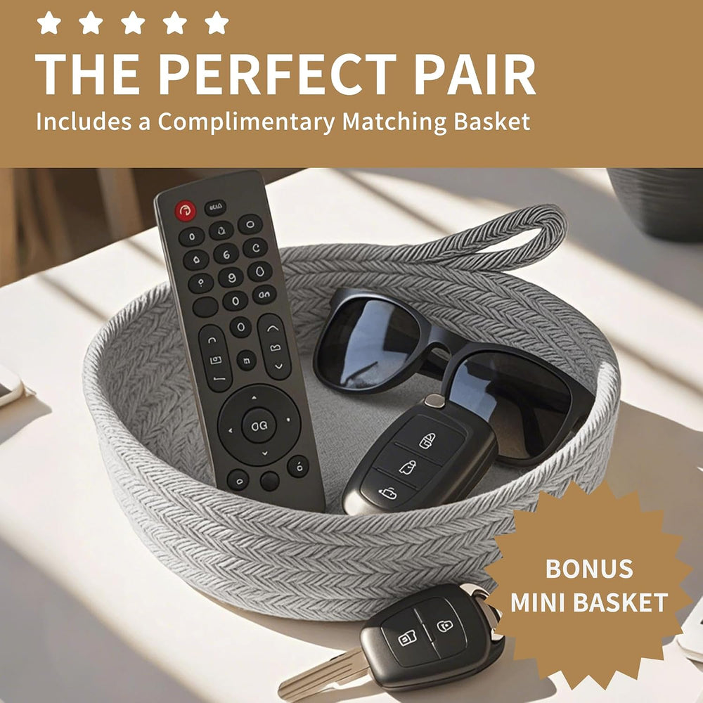 125L Extra Large Blanket Basket, 25" x 16"