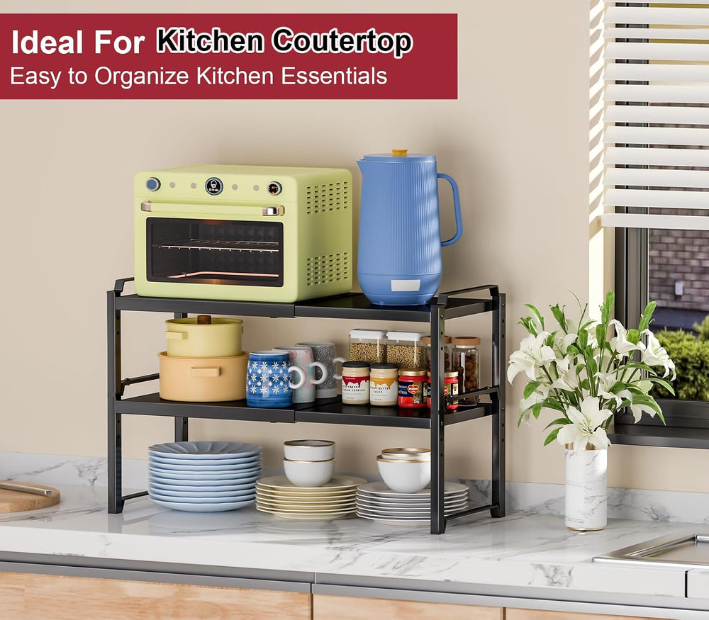 X-cosrack 12" Wide 100LBS Loading-Bearing Heavy Duty Kitchen Storage She...