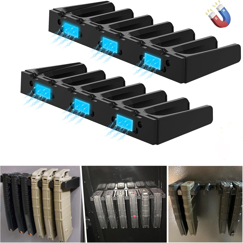 Aoanoko PMAG Rack Wall Mount,Mag Holder|AR Magazine Hodler|Wall Mount Display...