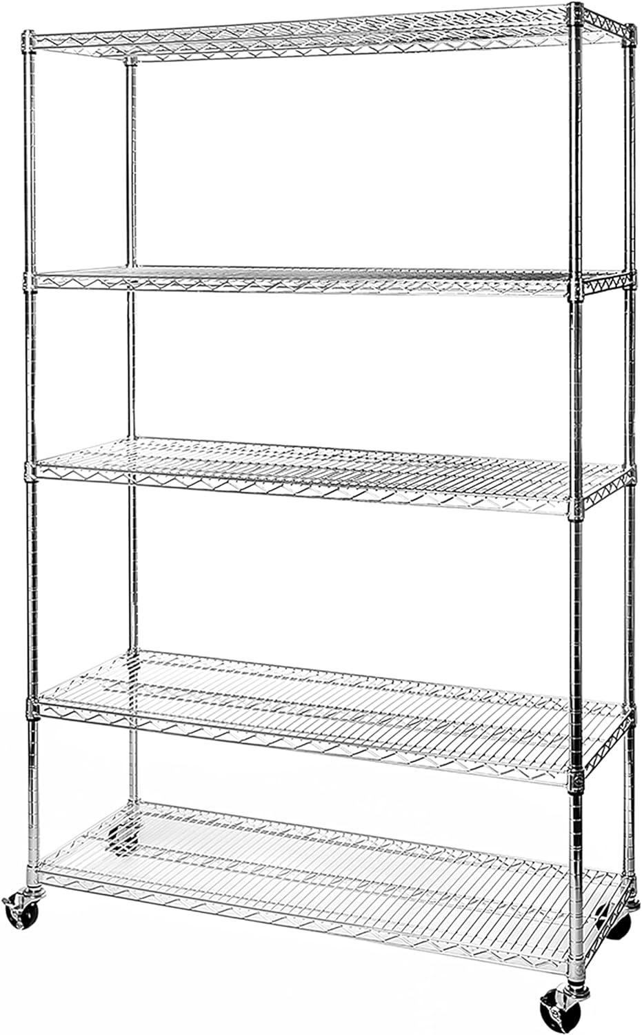 Seville Classics UltraDurable Heavy Duty NSF Solid Steel Wire Rack Storage Un...