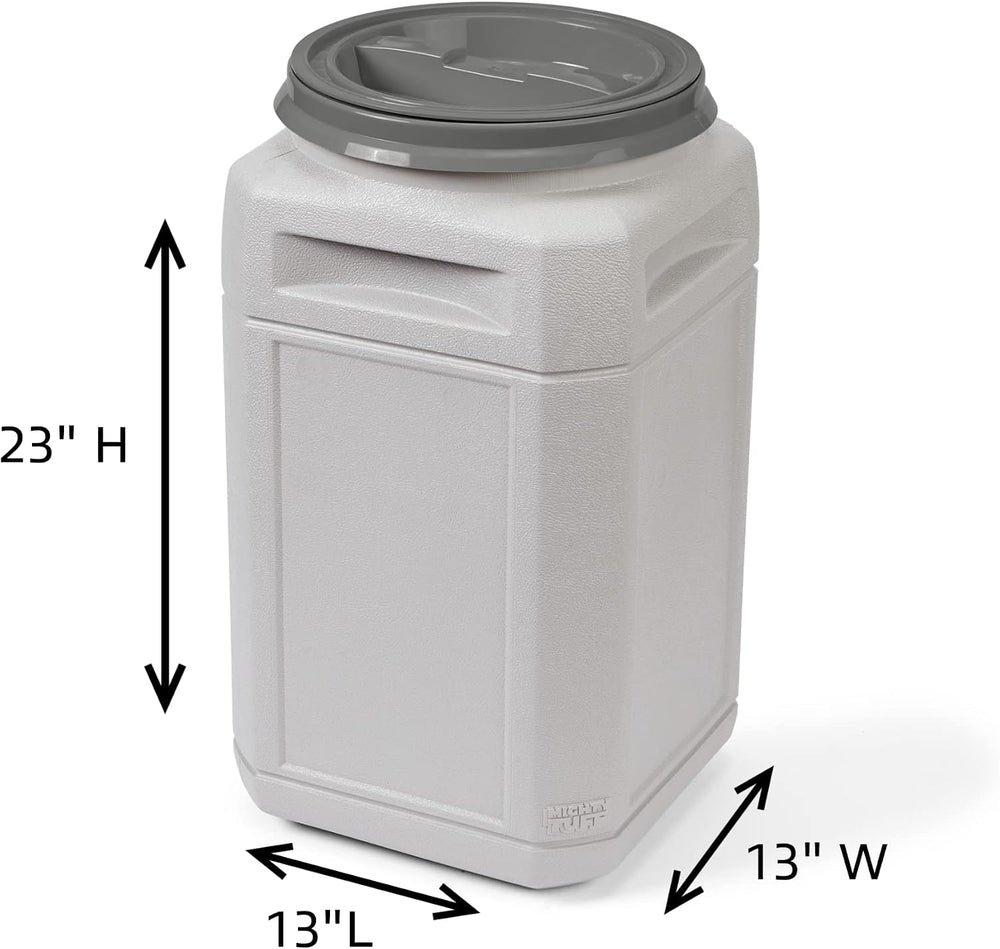 Mighty Tuff Airtight Dog Food Storage Container – 13 Gal, up to 54 lb Capacit...