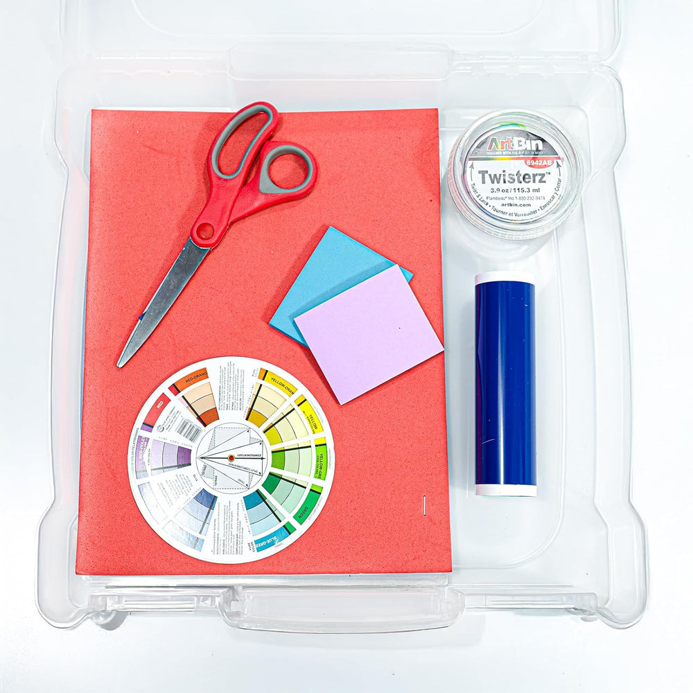 ArtBin 6913ZZ 12" x 12" Portable Art & Craft Organizer with Han...