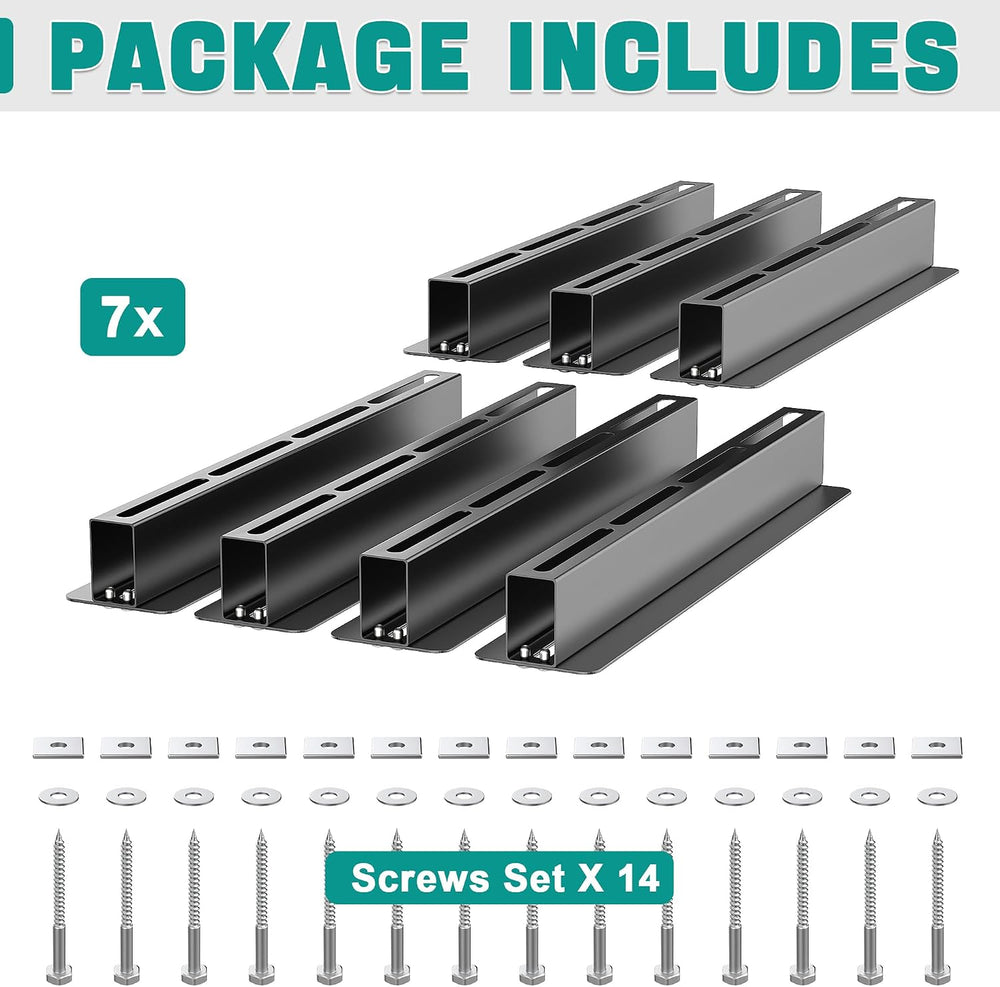 EVERHANGER Ceiling Storage Rack, Heavy Duty Overhead Storage Rack