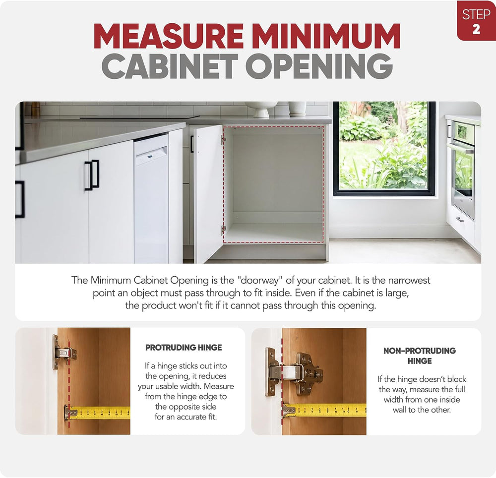 Rev-A-Shelf Pullout Organizer for Cabinets, Min Opening Width of 11.5"