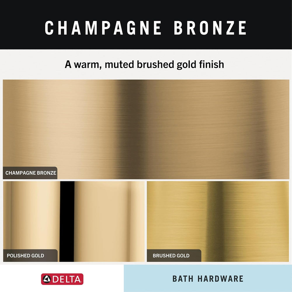 Delta 759240-CZ Trinsic 24 in. Towel Bar in Champagne Bronze