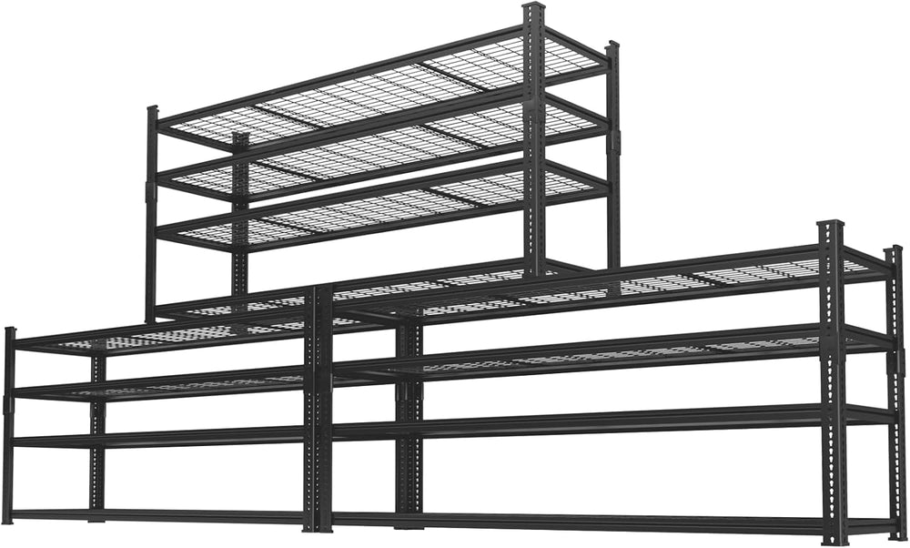 Storage Shelves 3PCS Garage Shelving Heavy Duty 2640LBS Capacity, 60"L x...