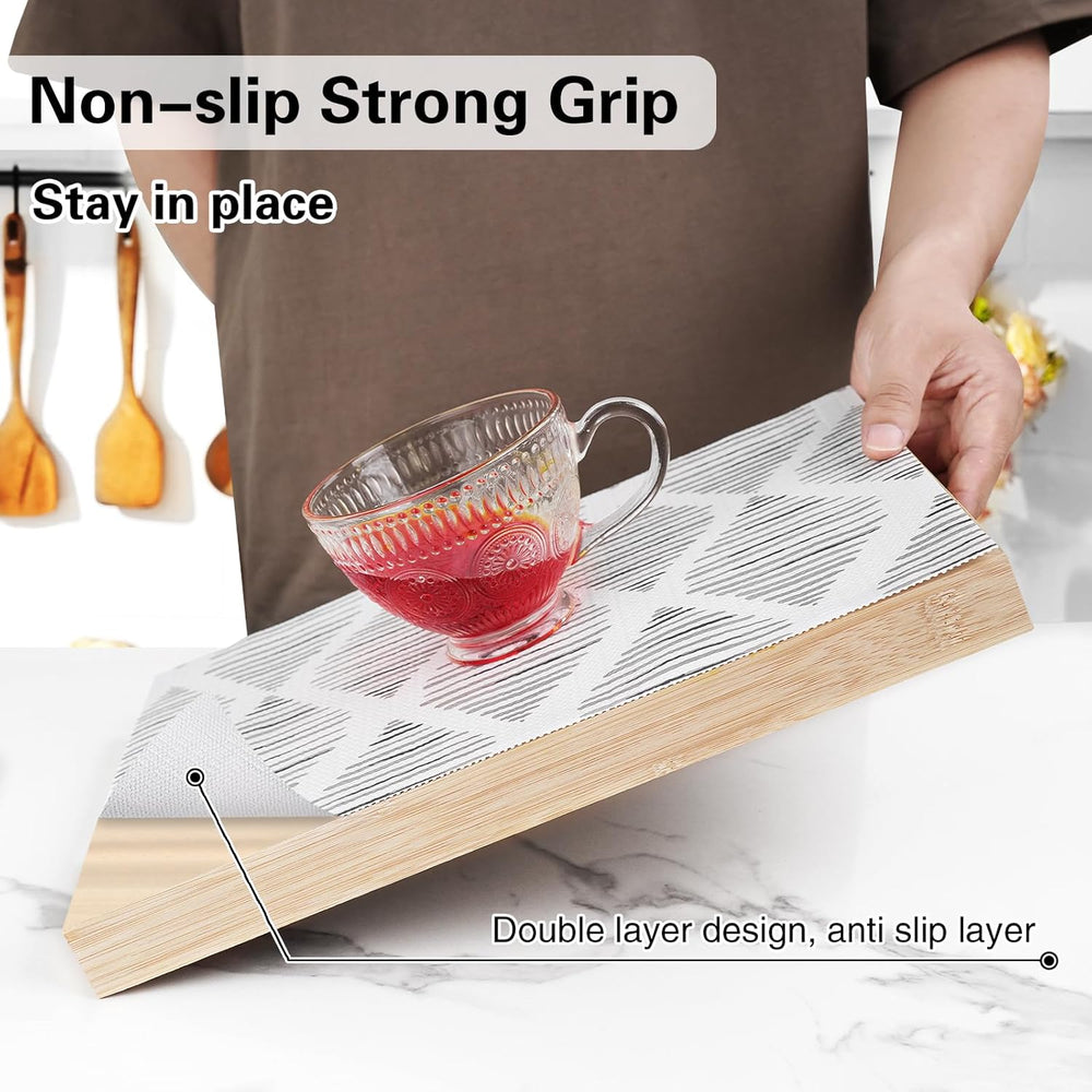 Drawer and Shelf Liner for Kitchen Cabinet Non-Adhesive 18in x 30FT