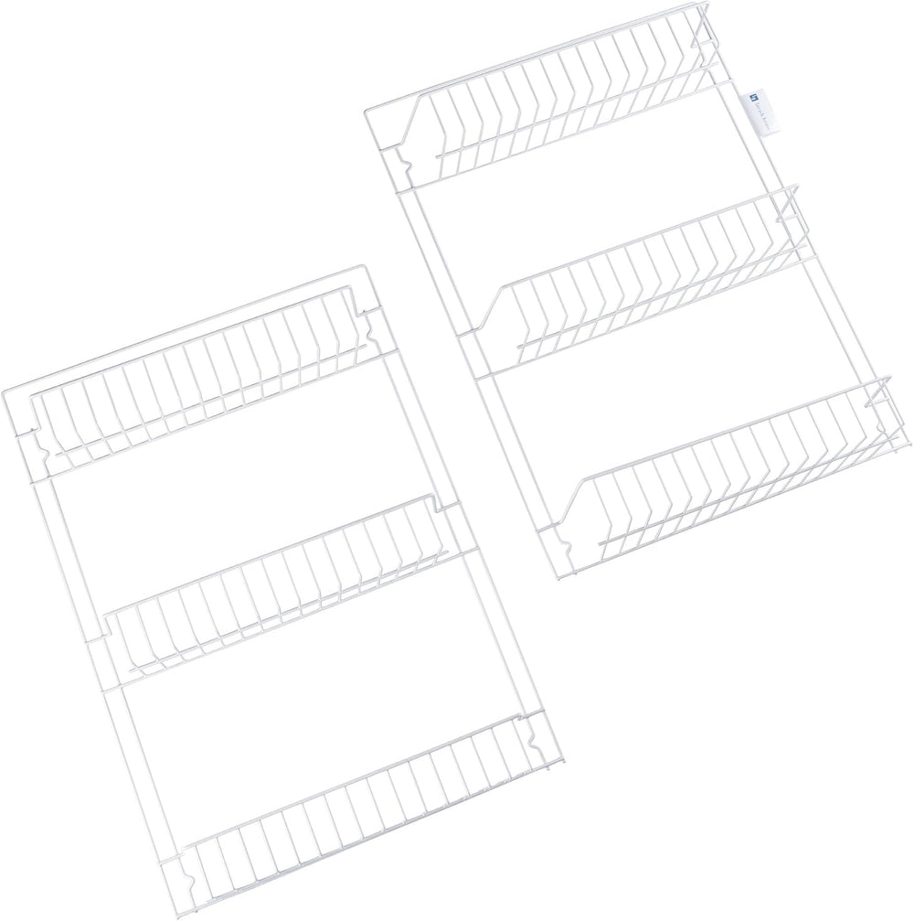 Lavish Home Over the Door Organizer - 6-Tier Adjustable Pantry Shelves and Ra...